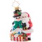 Christopher Radko Christopher Radko A Frosty Duo Gem Glass Christmas Ornament 1021403